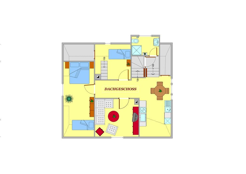Villa Goldbrunnen Ferienwohnung 3 Bad Elster Exteriör bild