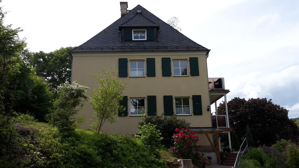 Villa Goldbrunnen Ferienwohnung 3 Bad Elster Exteriör bild